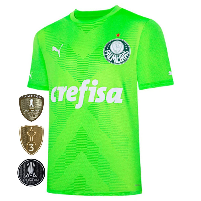 Camisa Palmeiras Goleiro 23/24 Verde Limão