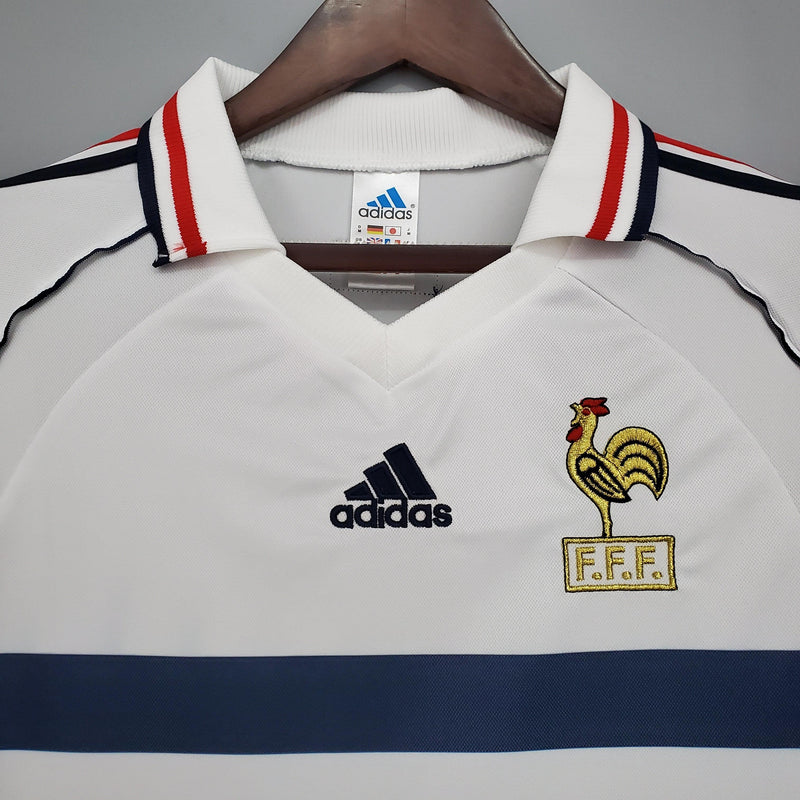 Camisa Retrô Seleção França 1998/98 Away - ResPeita Sports