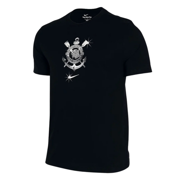 Camiseta Escudo Masculina - Preto